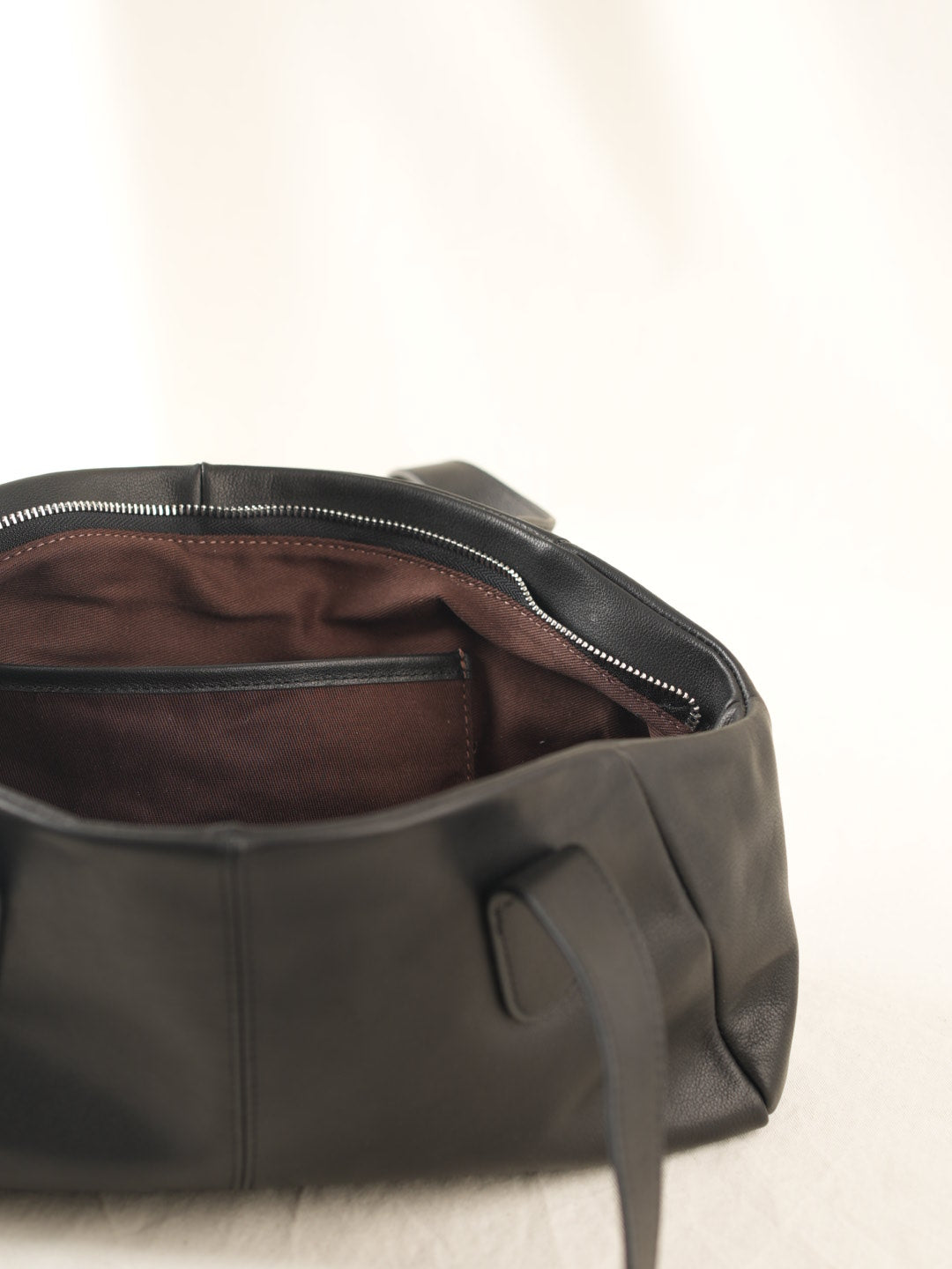 BROWNIE tote bag made of genuine leather