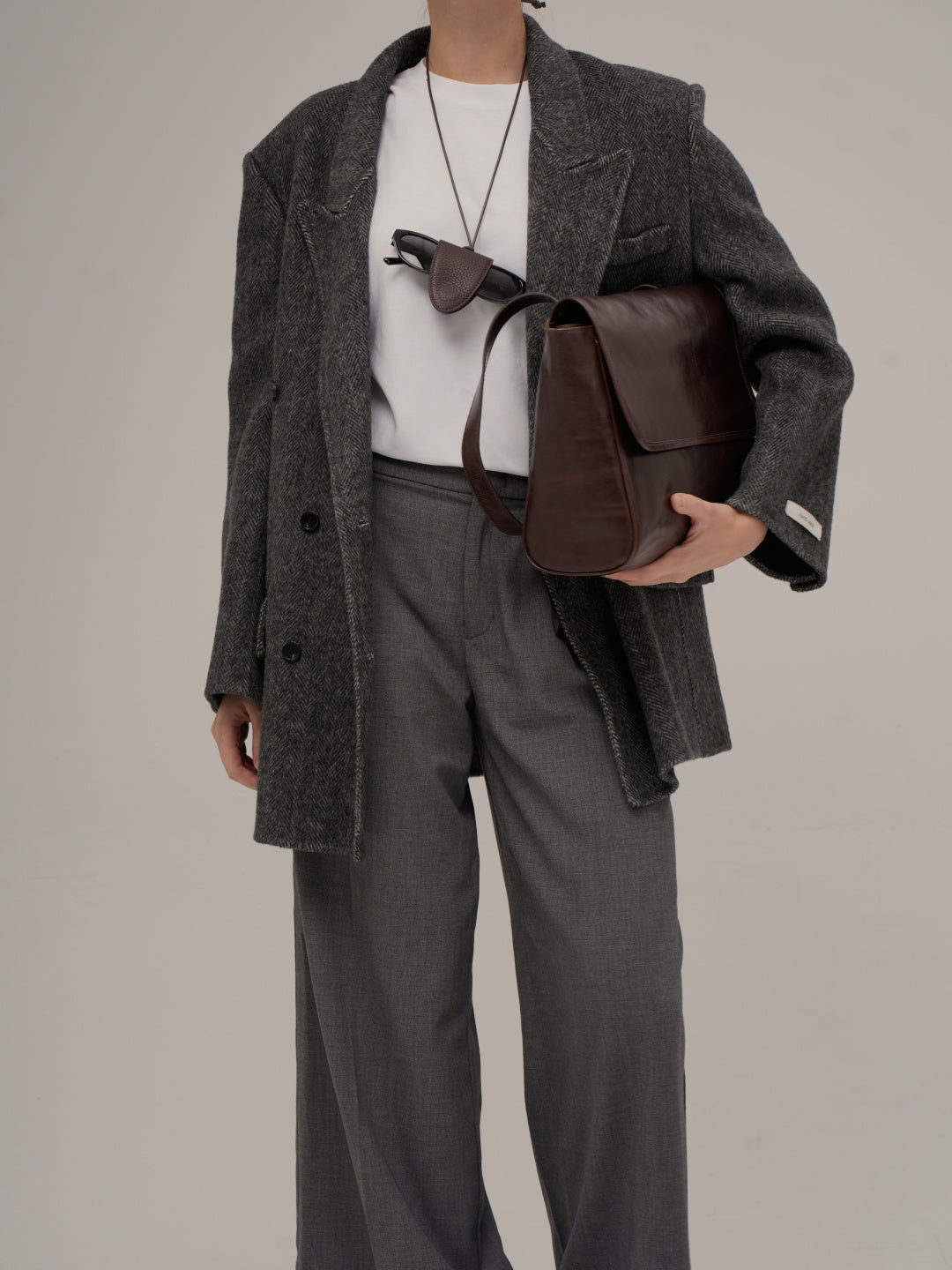 ANNA tote bag made of genuine leather