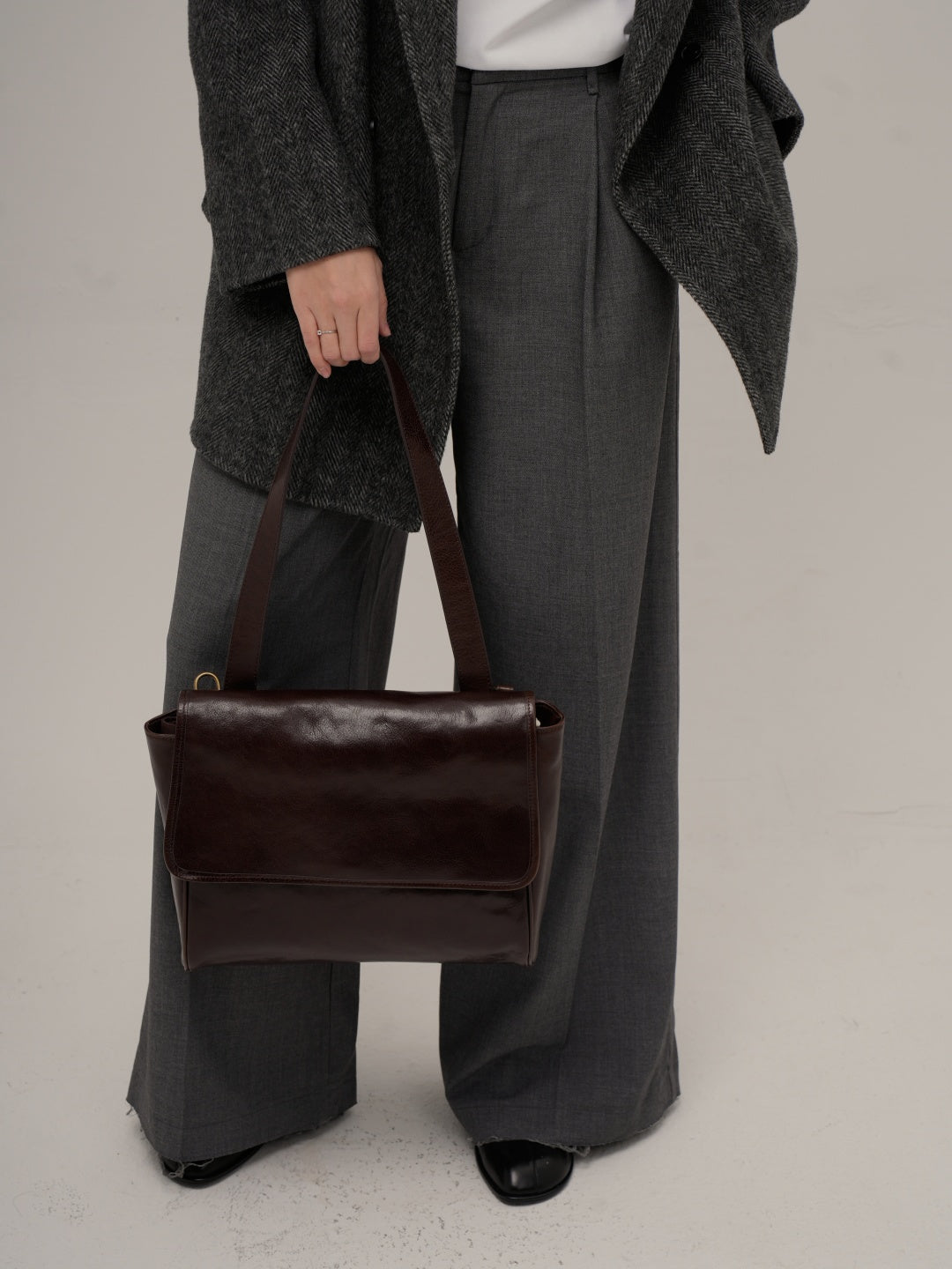 ANNA tote bag made of genuine leather