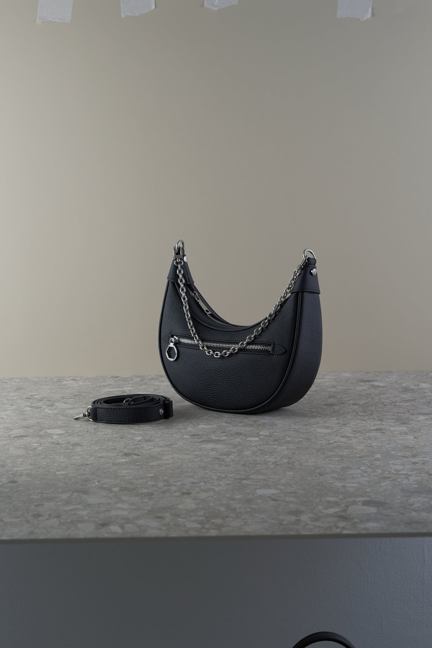 Genuine leather crossbody bag