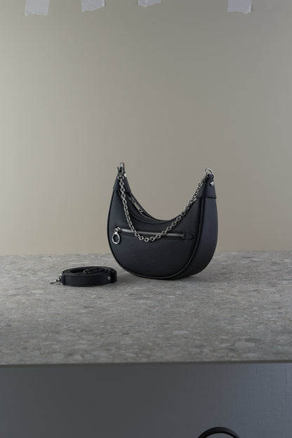 Genuine leather crossbody bag