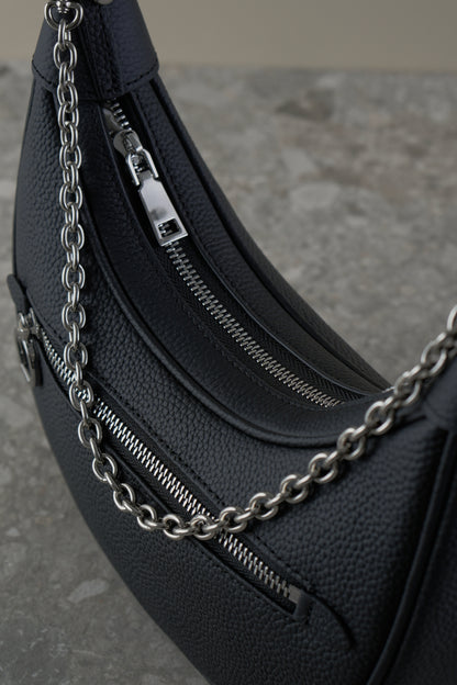 Genuine leather crossbody bag