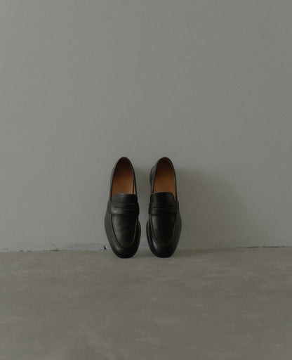 Leather loafers