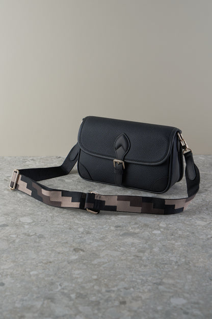 Genuine leather crossbody bag