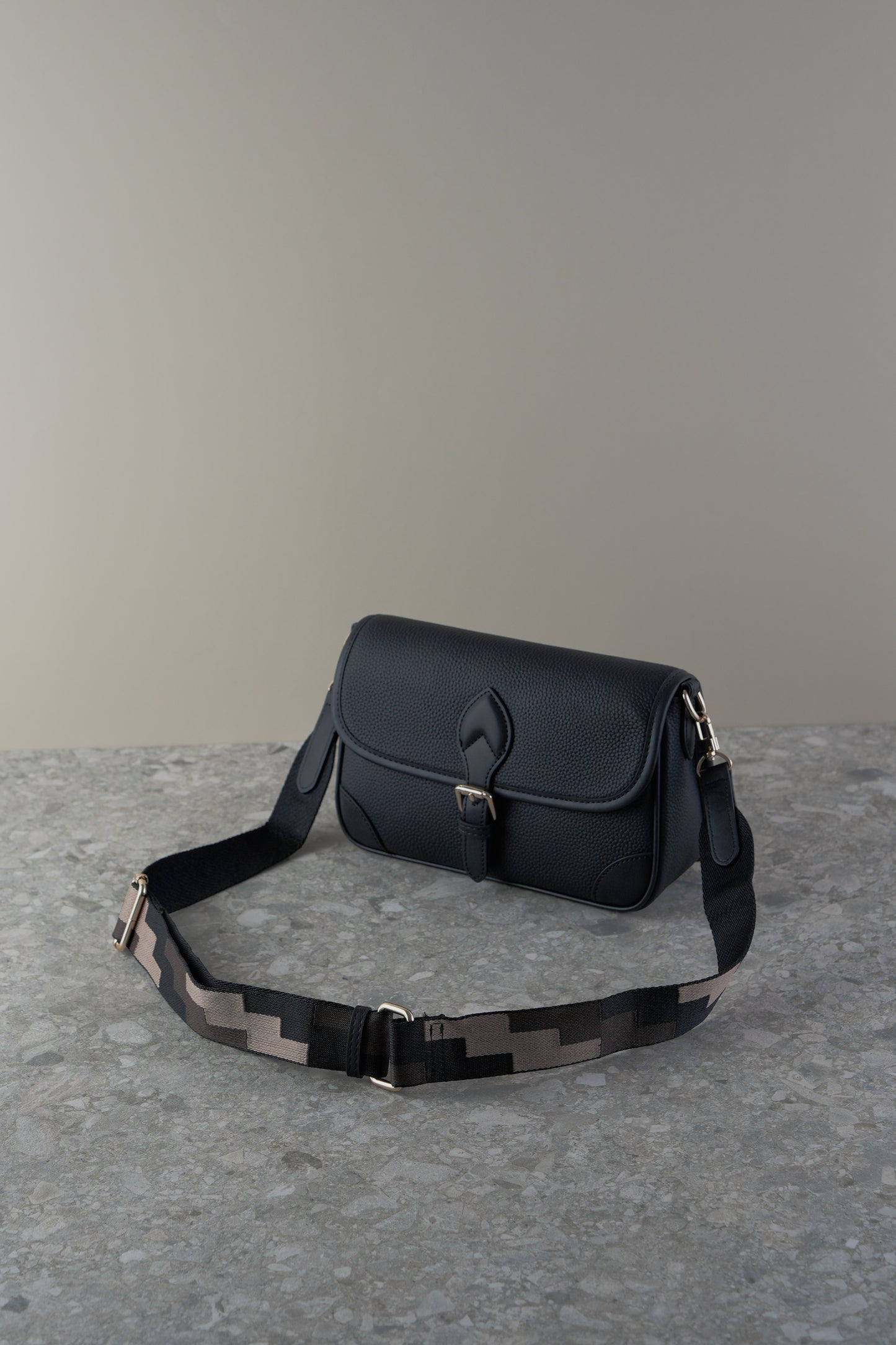 Genuine leather crossbody bag