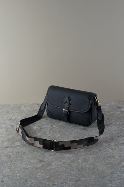 Genuine leather crossbody bag