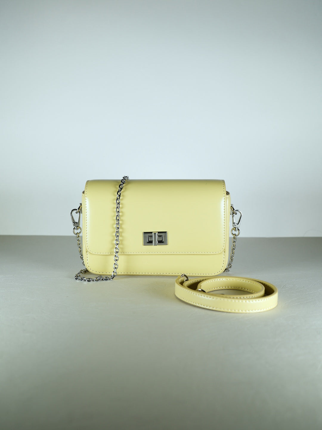 Genuine leather crossbody bag