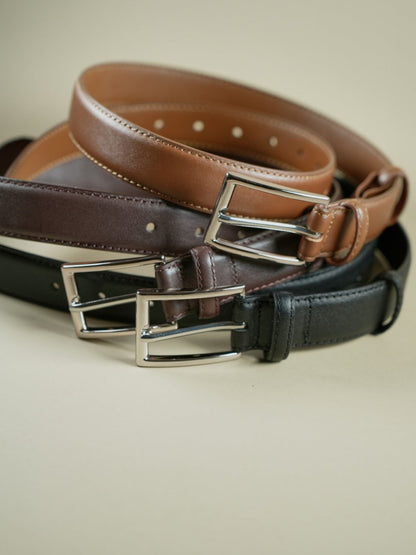 Genuine leather belt