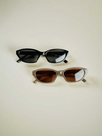 Polarized cat eye sunglasses