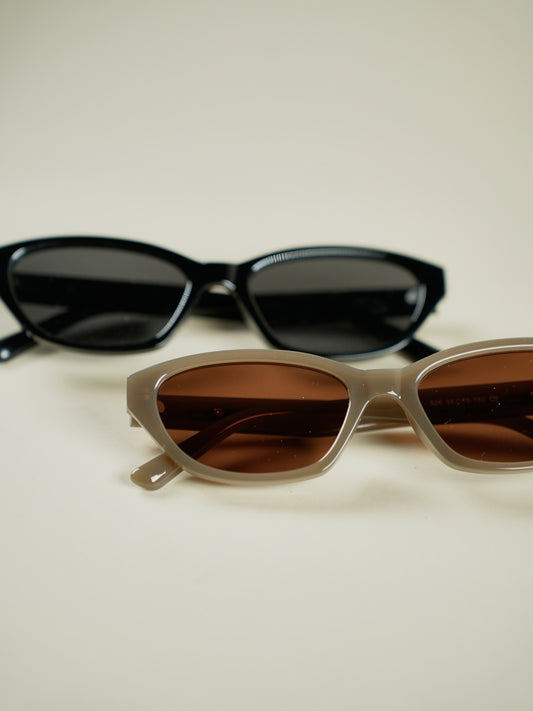 Polarized cat eye sunglasses