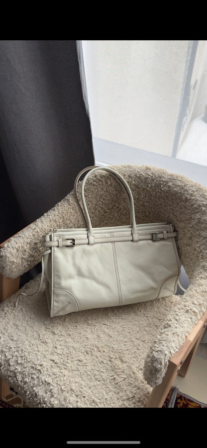 IRIS Genuine leather shopper bag