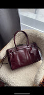 IRIS Genuine leather shopper bag