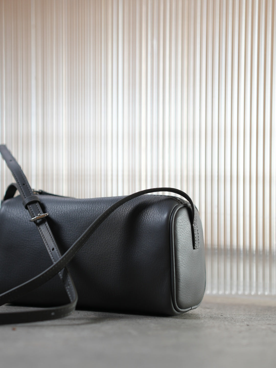 CAMELLIA genuine leather crossbody bag