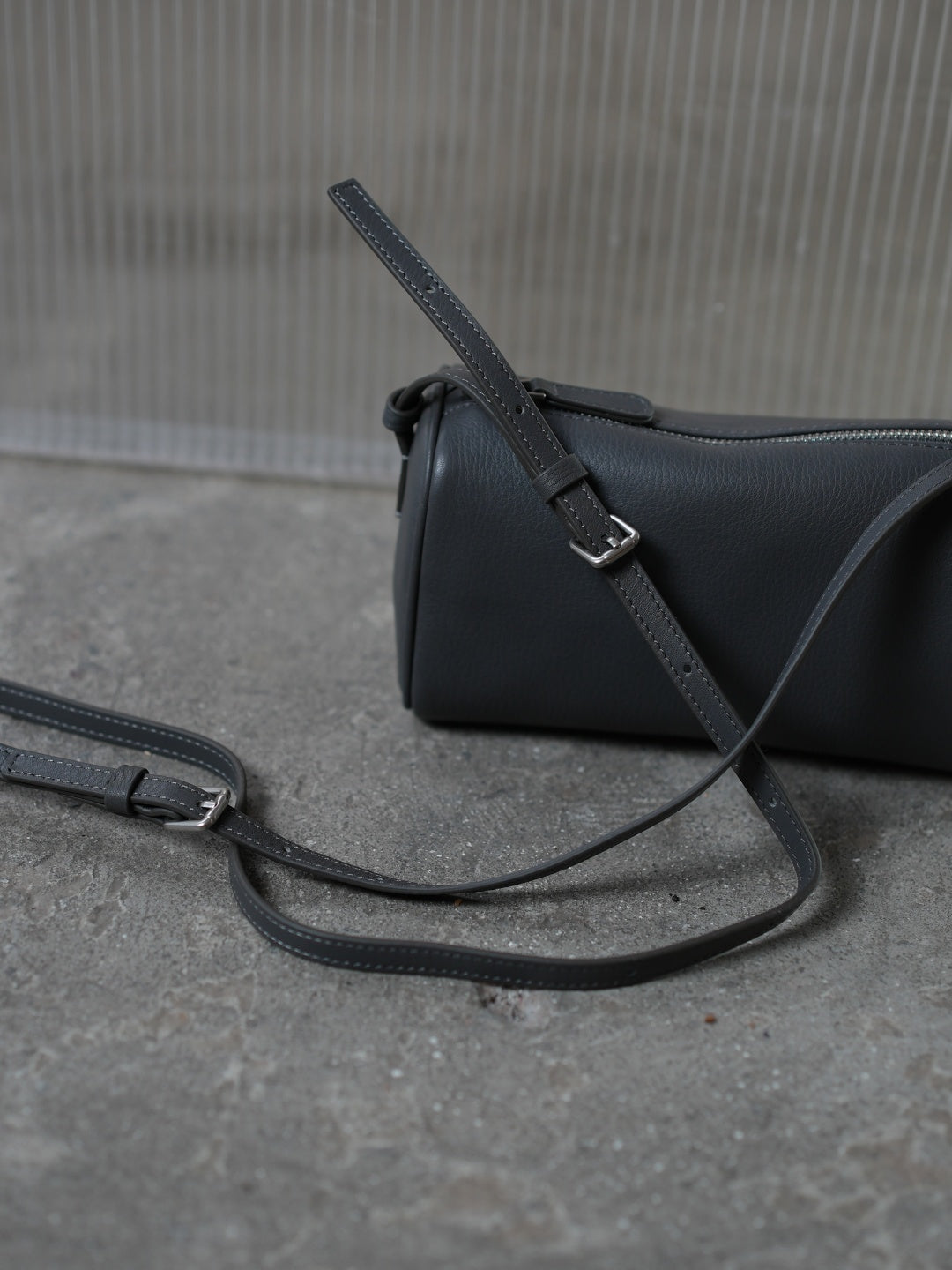 CAMELLIA genuine leather crossbody bag