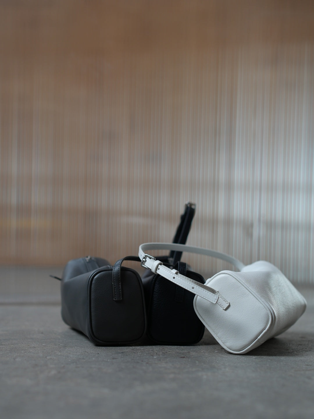 CAMELLIA genuine leather crossbody bag