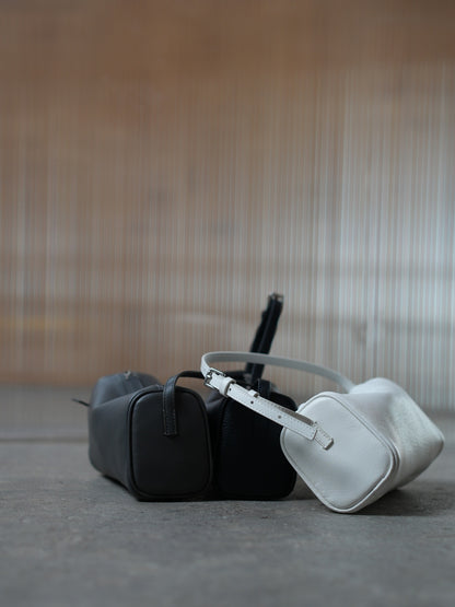 CAMELLIA genuine leather crossbody bag