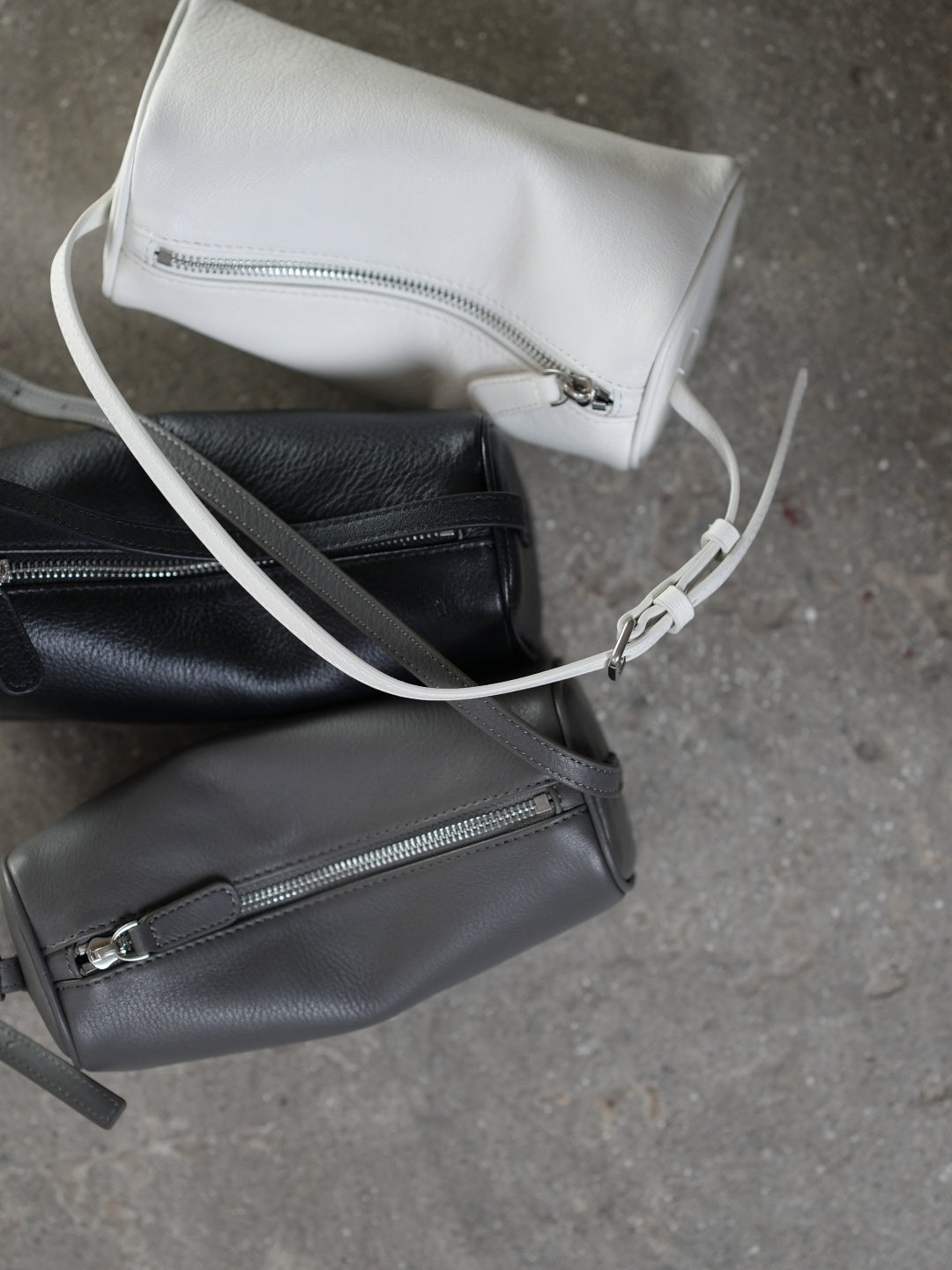 CAMELLIA genuine leather crossbody bag