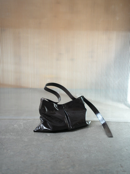Genuine leather shopper bag