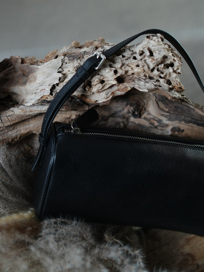 CAMELLIA genuine leather crossbody bag