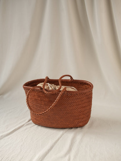 REBECCA Genuine leather tote bag