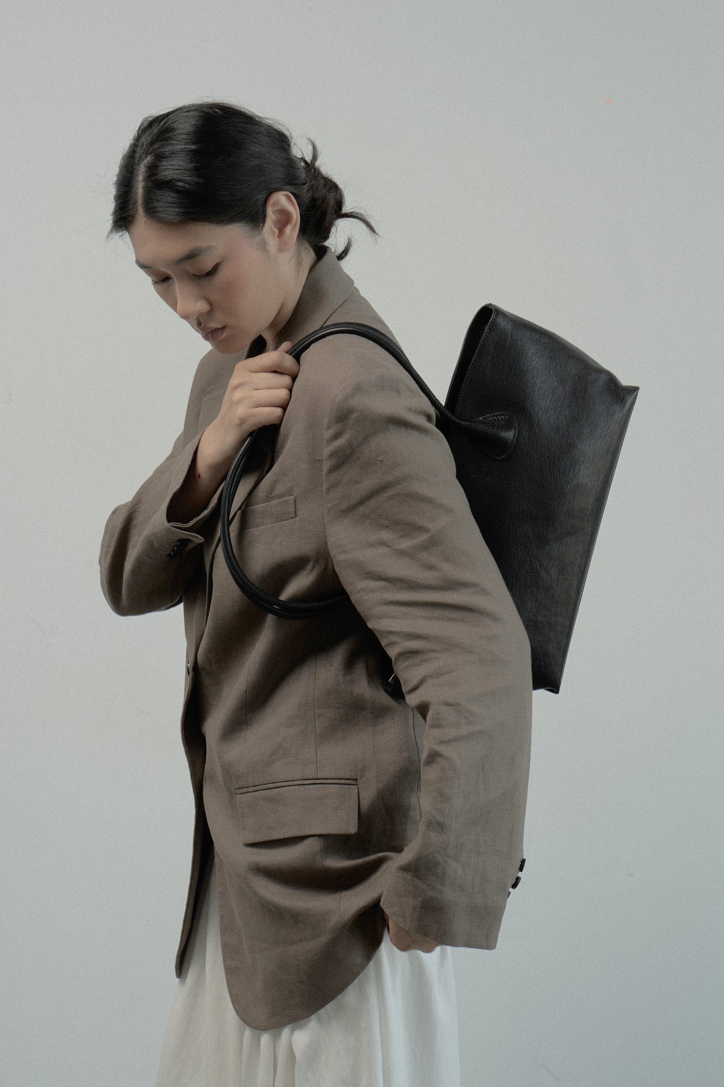 SEOL genuine leather tote bag