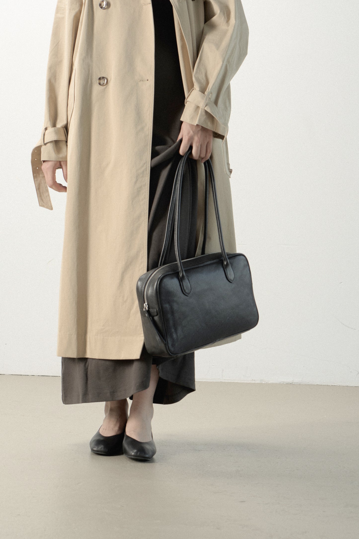 BLAIR tote bag made of genuine leather