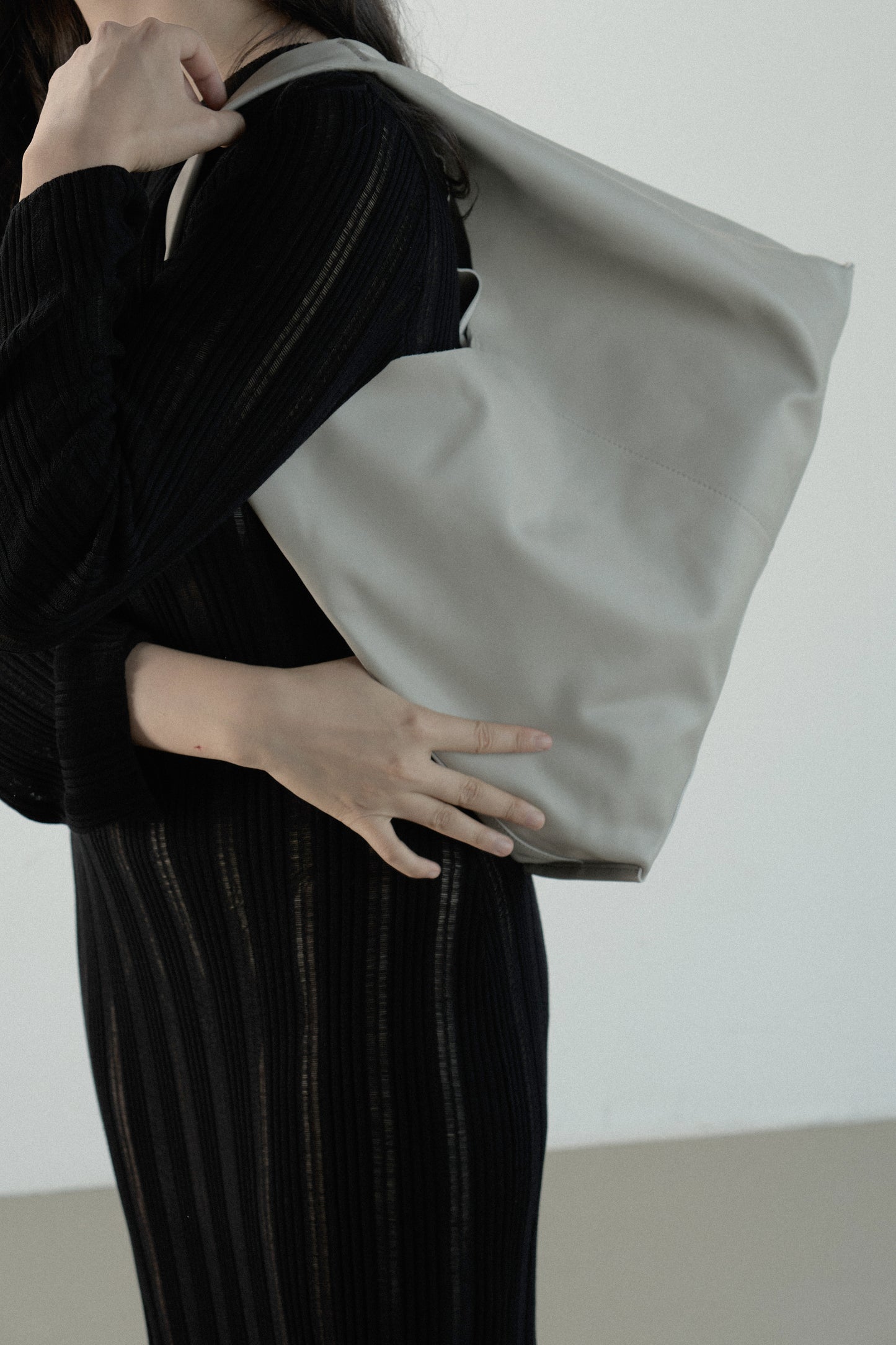 MIRANDA genuine leather shopper bag