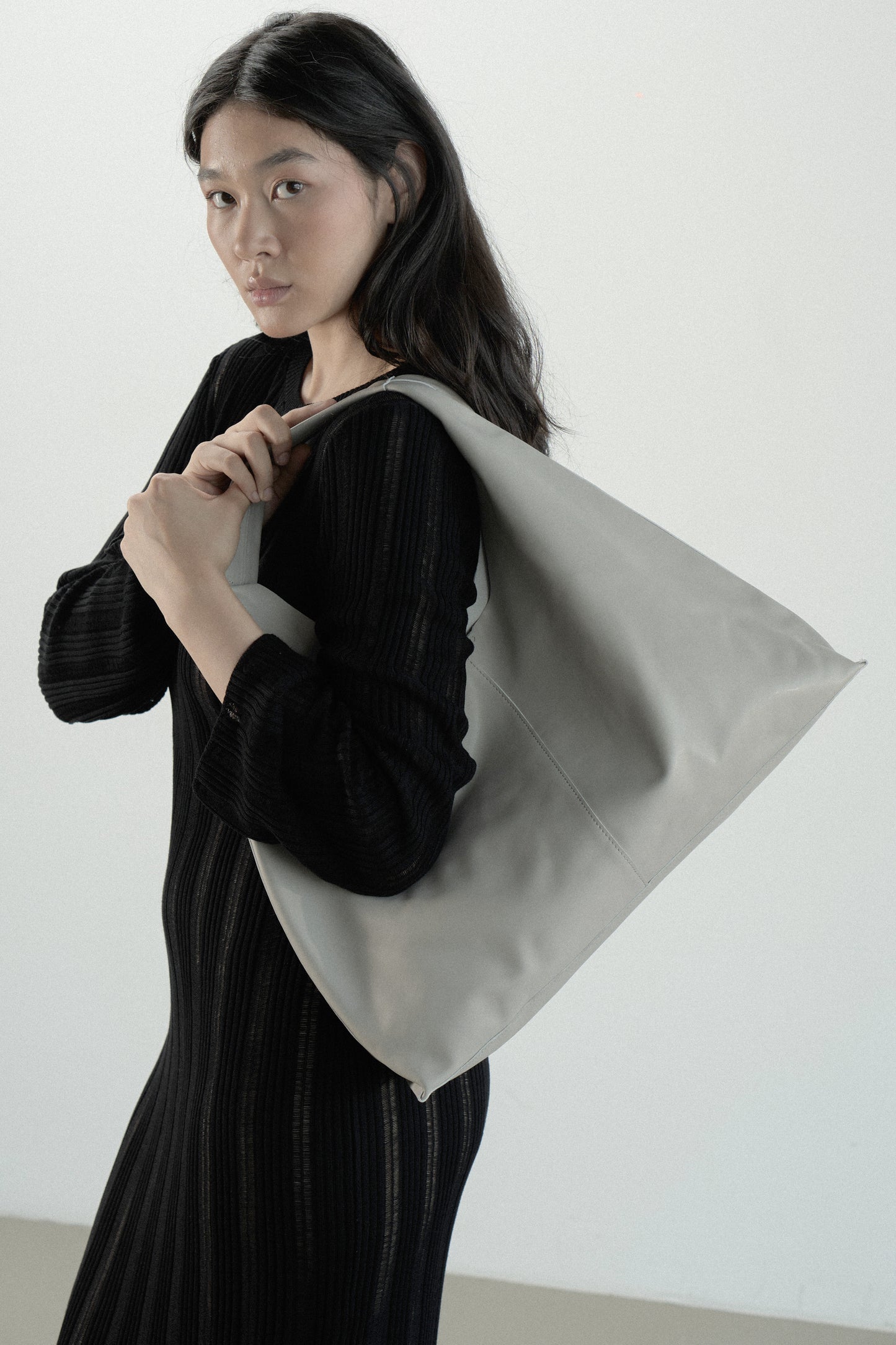 MIRANDA genuine leather shopper bag