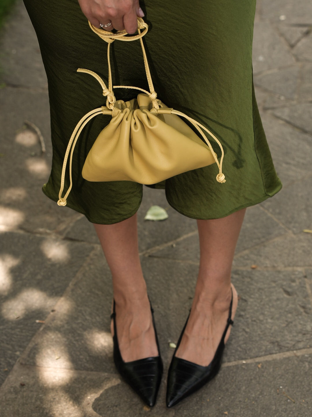 AGNES genuine leather crossbody bag