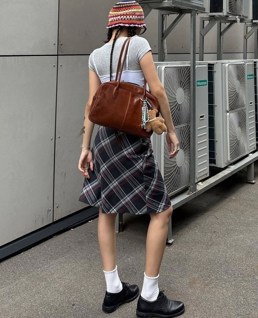 BLAIR tote bag made of genuine leather