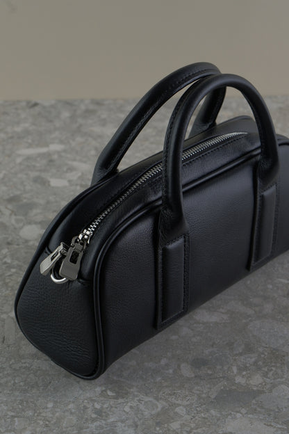 SIMONE genuine leather baguette bag