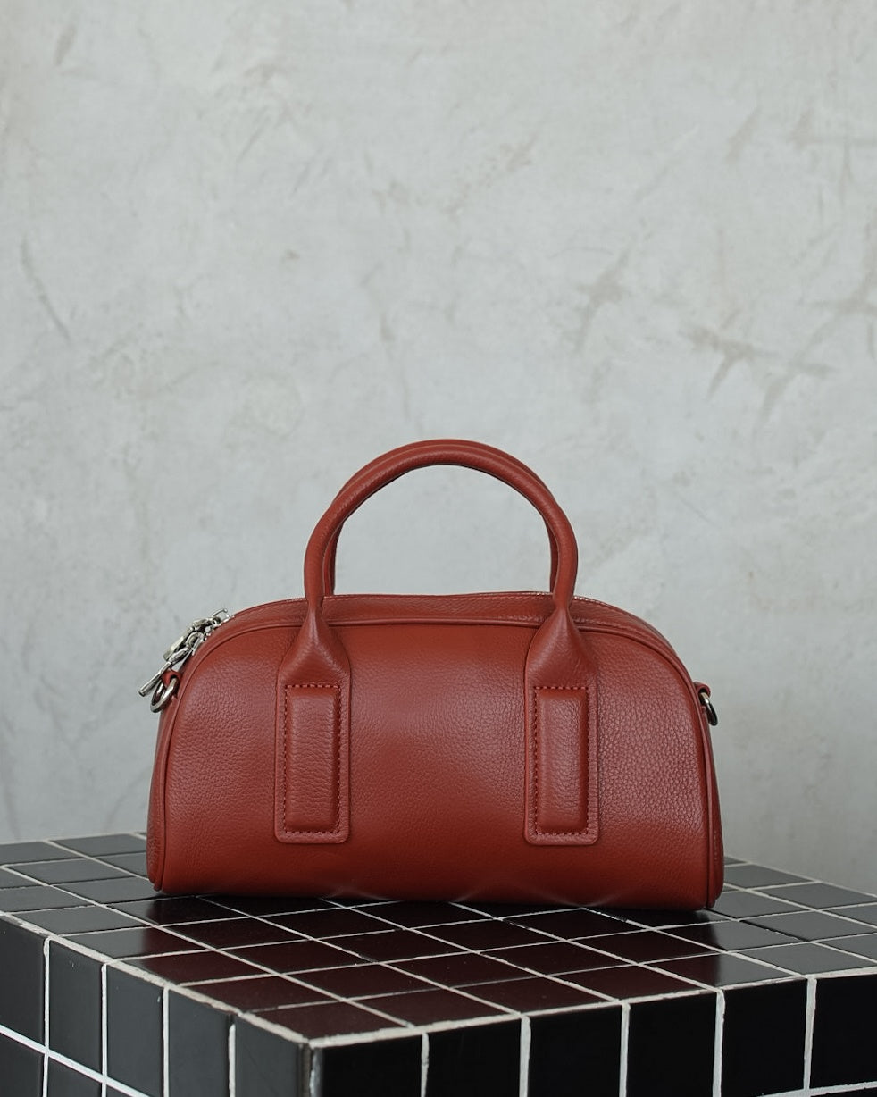 SIMONE genuine leather baguette bag