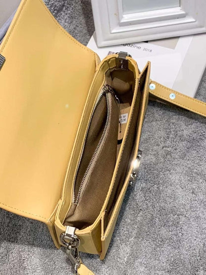 Genuine leather crossbody bag