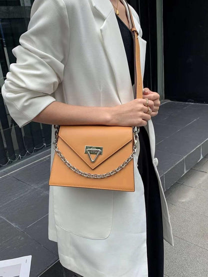 Genuine leather crossbody bag