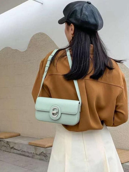 Genuine leather crossbody bag