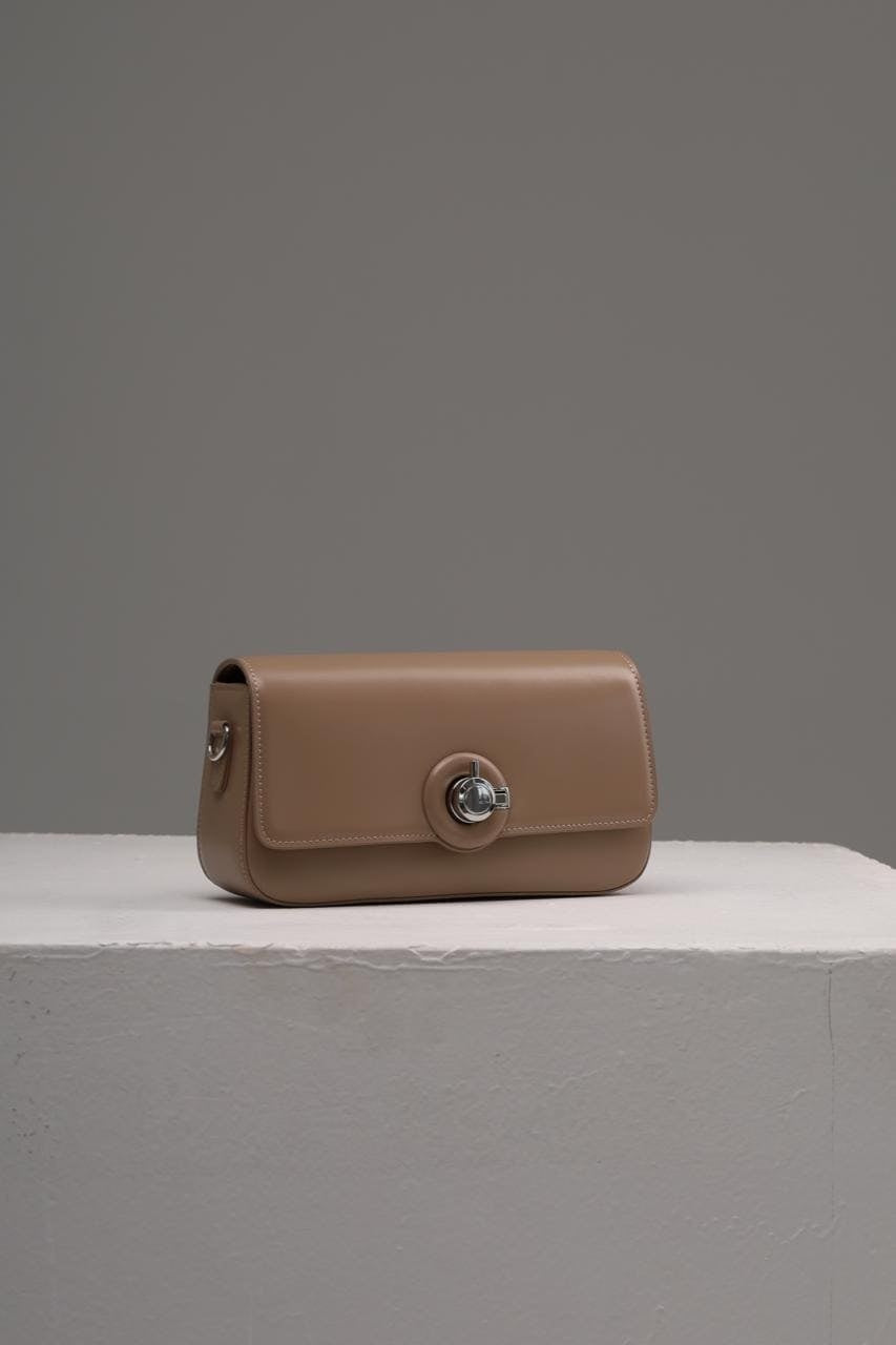 Genuine leather crossbody bag