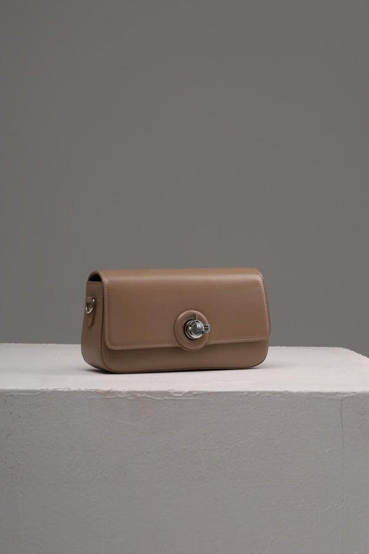 Genuine leather crossbody bag