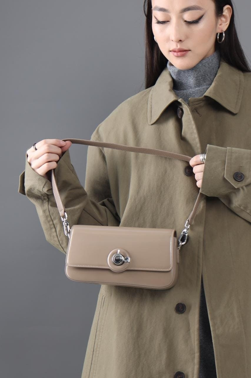 Genuine leather crossbody bag