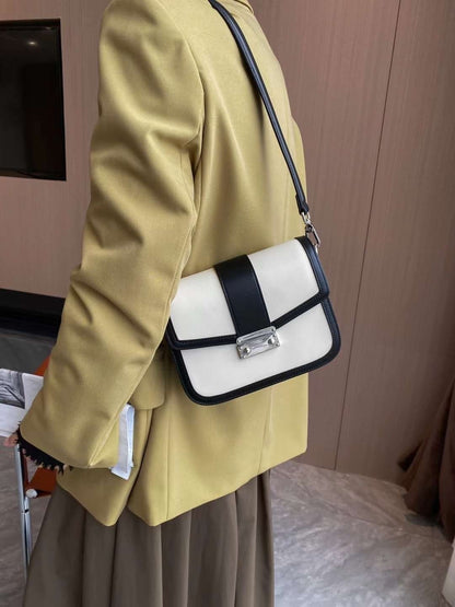 Genuine leather crossbody bag