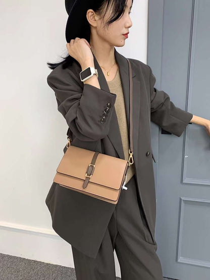 Genuine leather crossbody bag