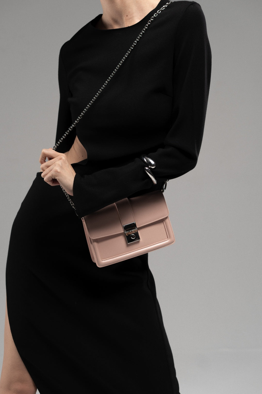 Genuine leather crossbody bag