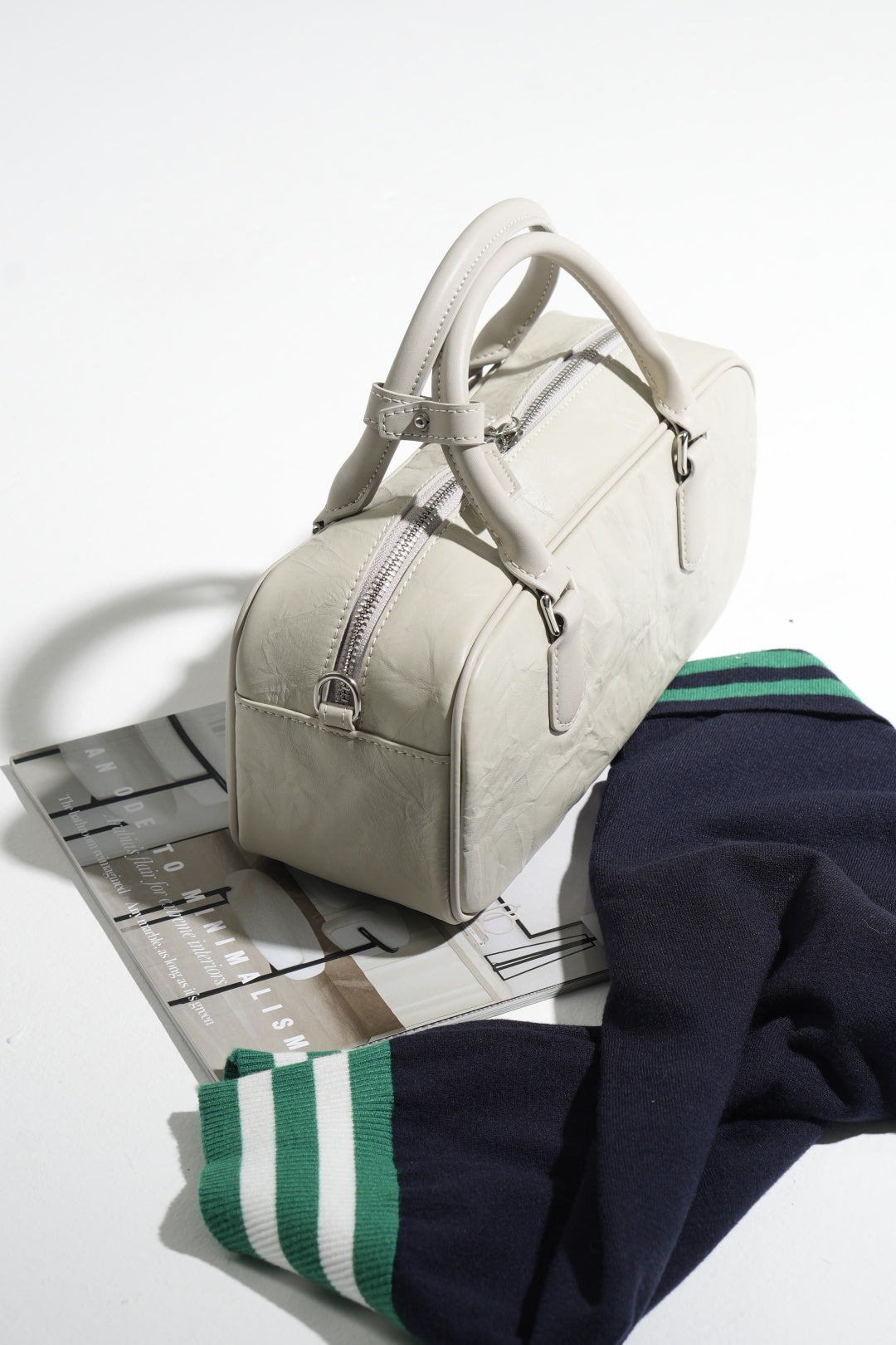 Genuine leather Carpetbag