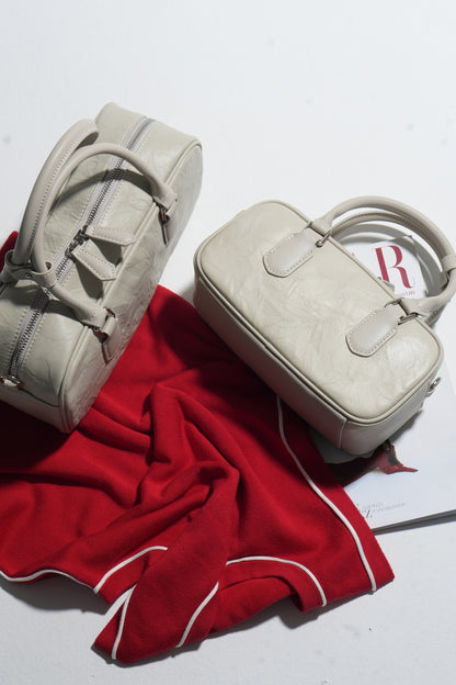 Genuine leather Carpetbag