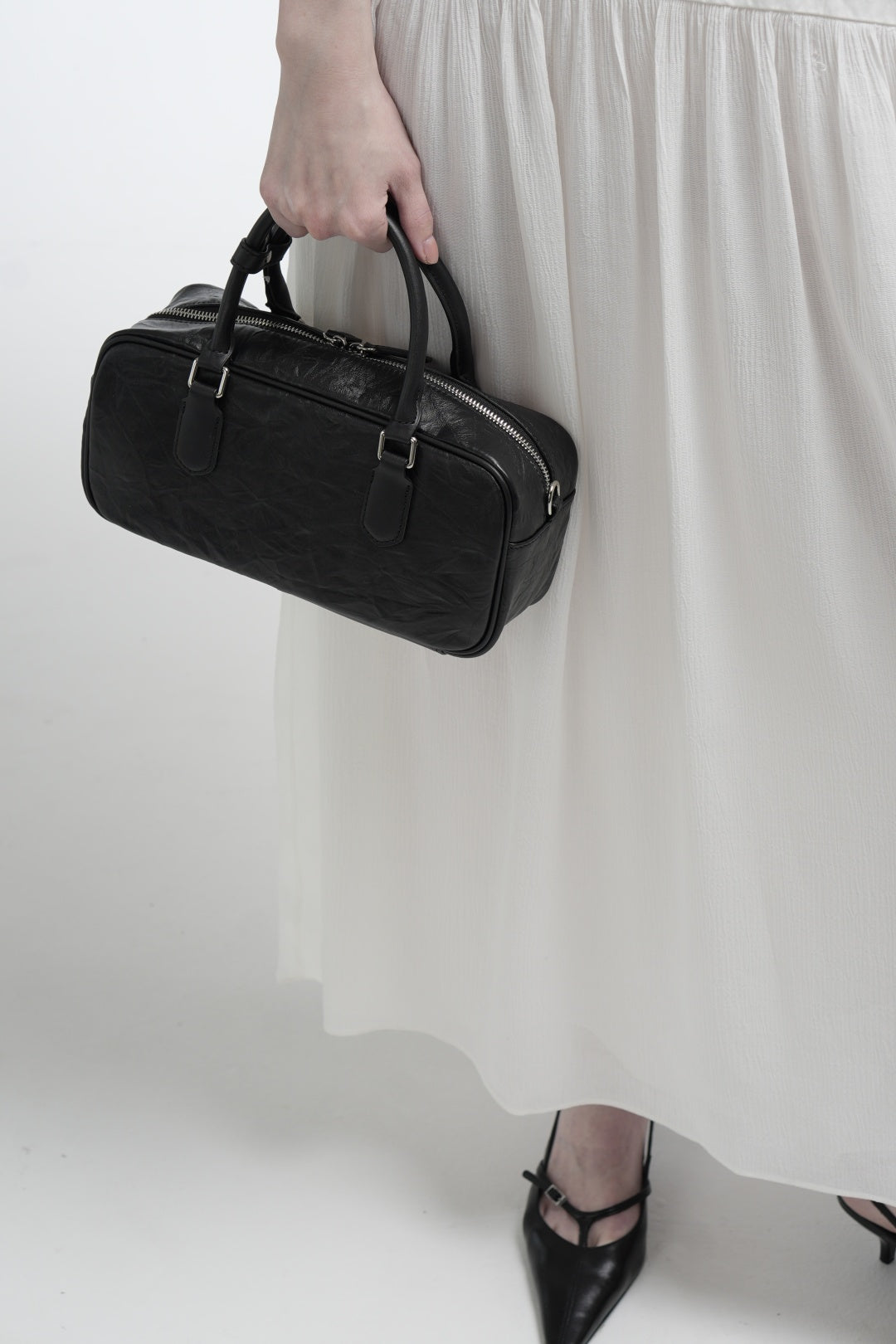 Genuine leather Carpetbag