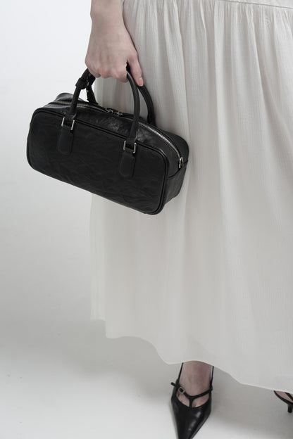 Genuine leather Carpetbag