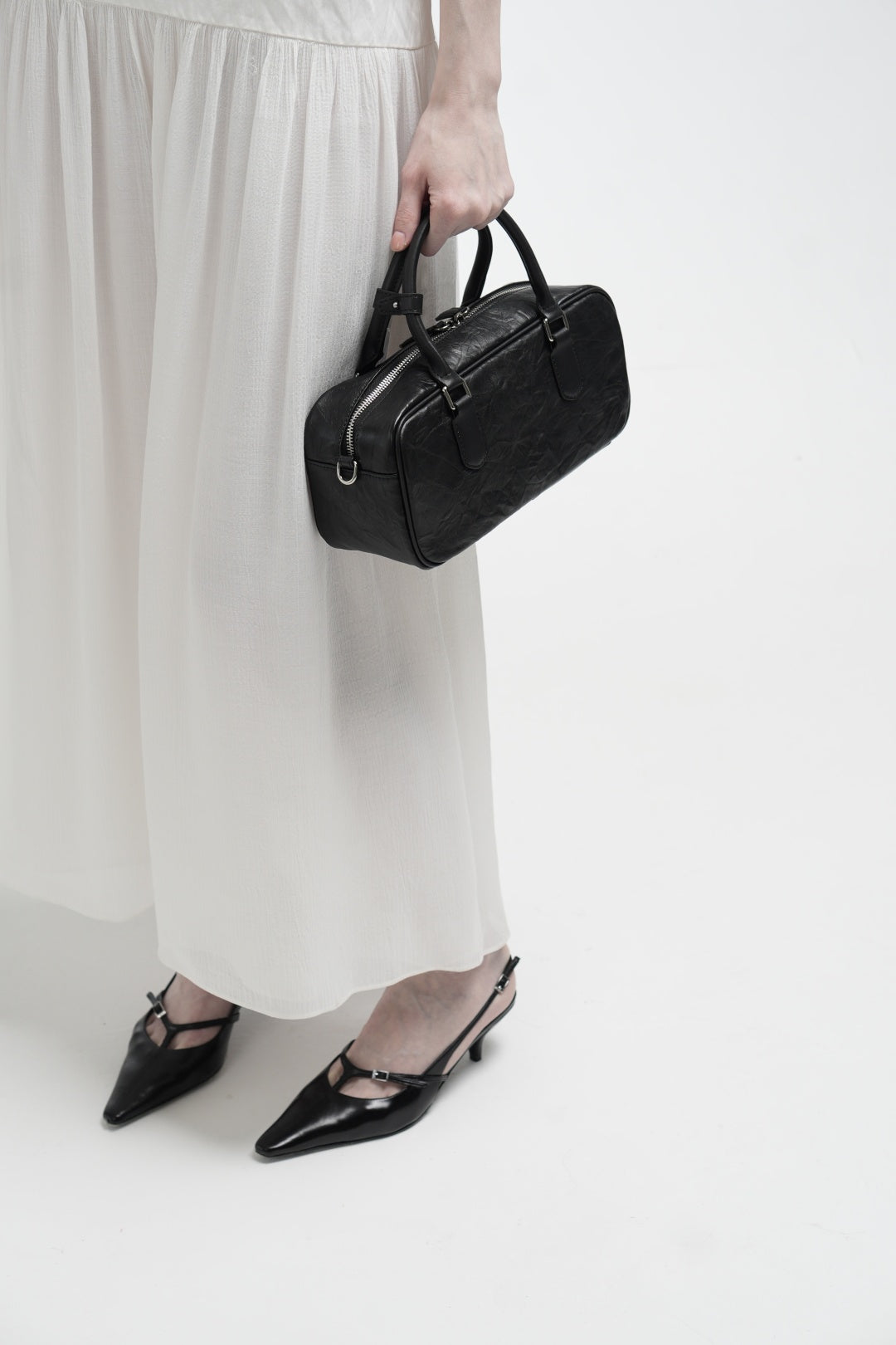 Genuine leather Carpetbag