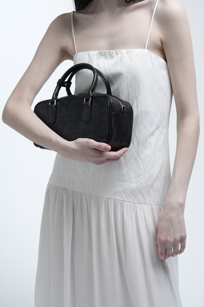 Genuine leather Carpetbag