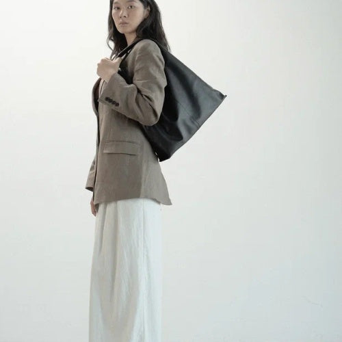 MIRANDA genuine leather shopper bag