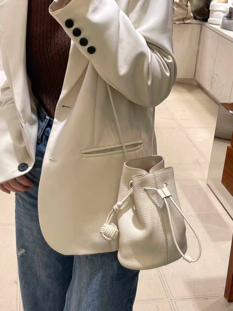 ESMI mini bag made of genuine leather