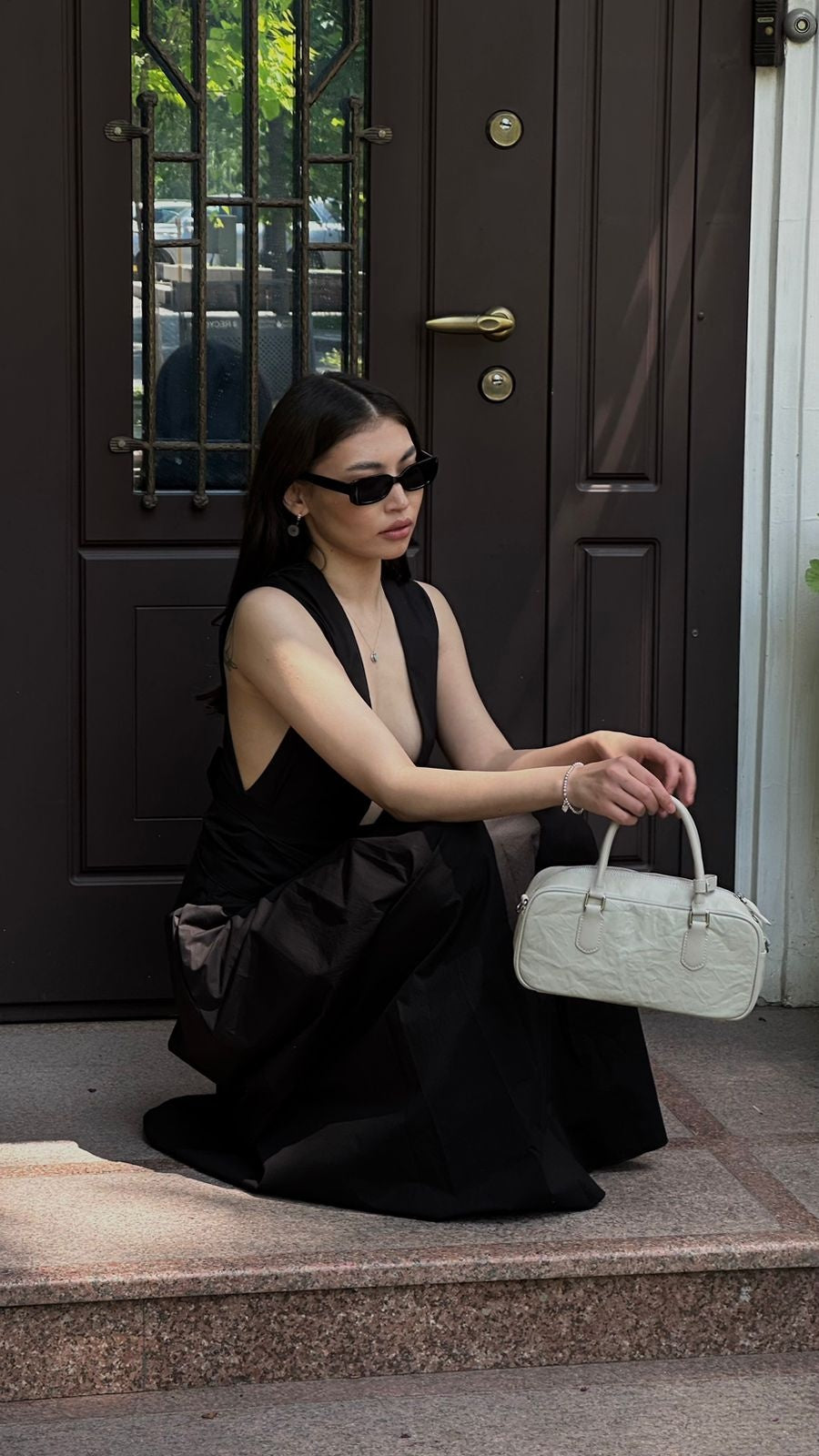 Genuine leather Carpetbag